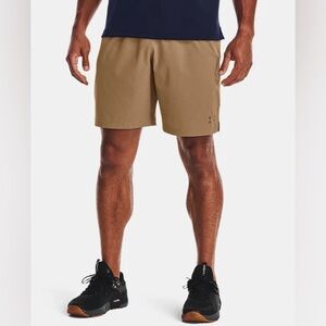 Men's UA Motivate Vented Shorts XL Camel
